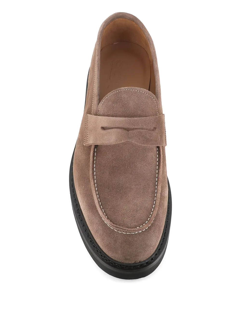 Tassinari suede loafers Brown