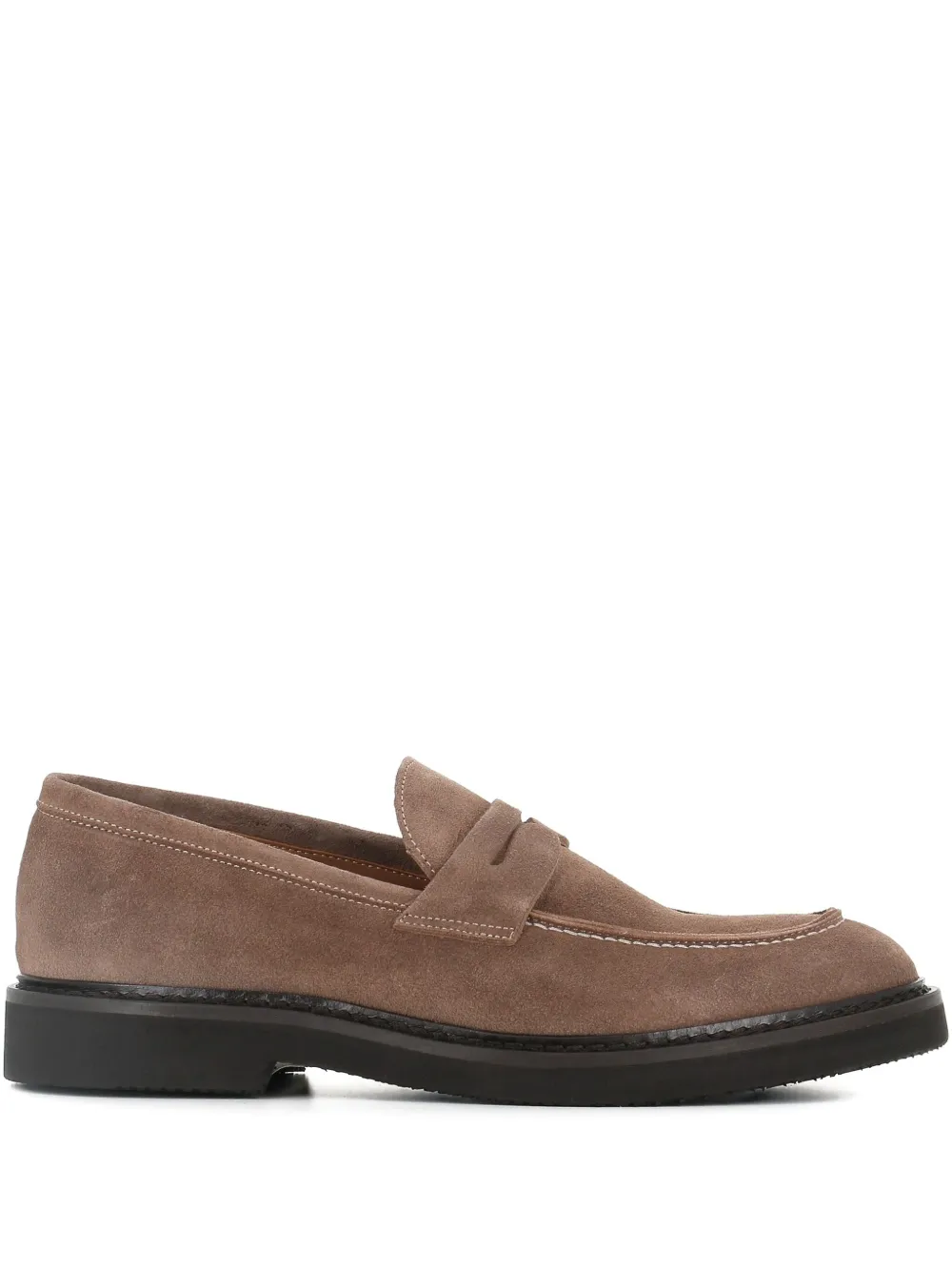 Tassinari Suede Loafers In Brown