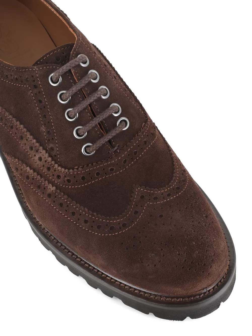 Tassinari suede Oxford shoes Brown