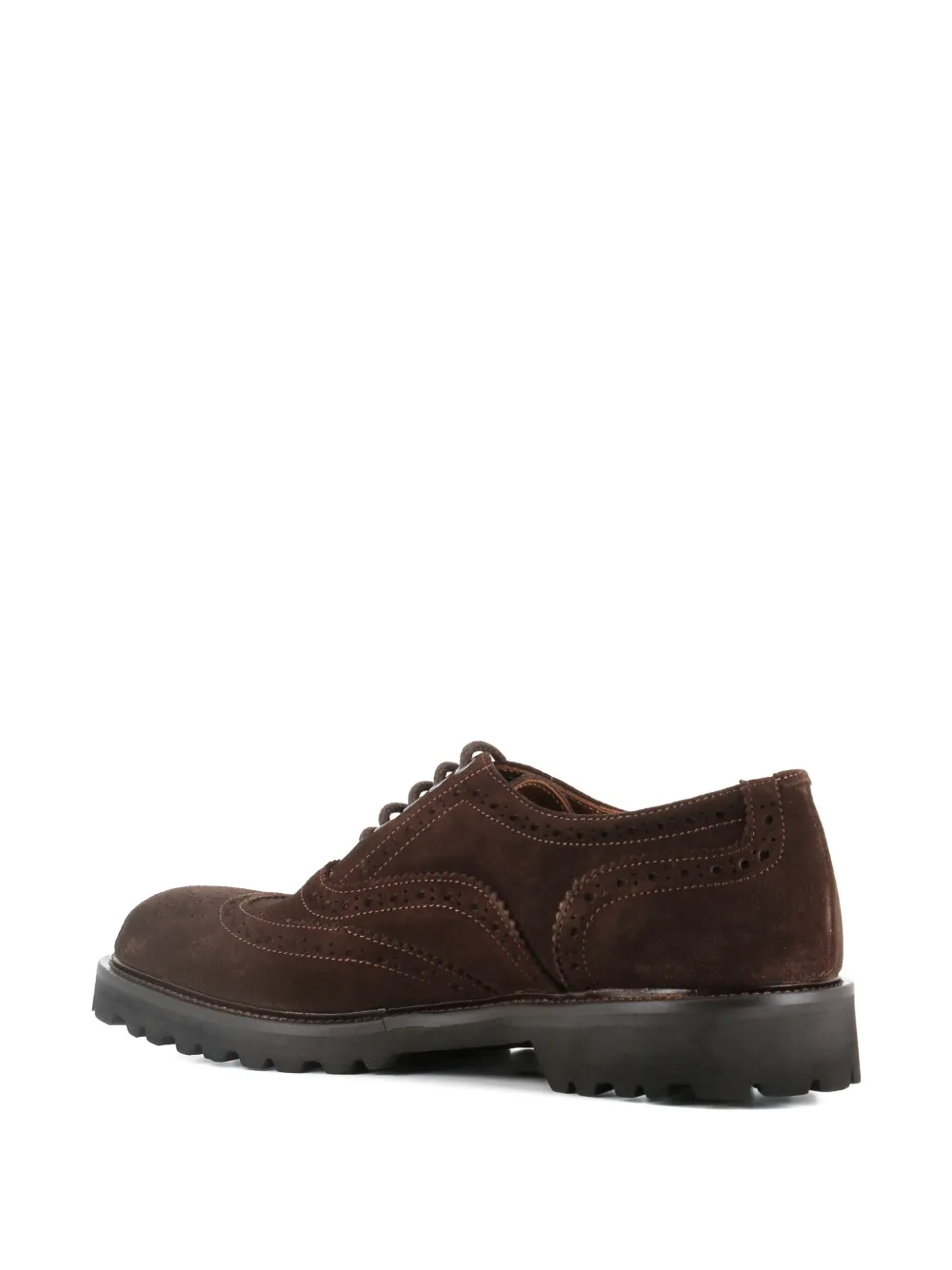 Tassinari suede Oxford shoes Brown