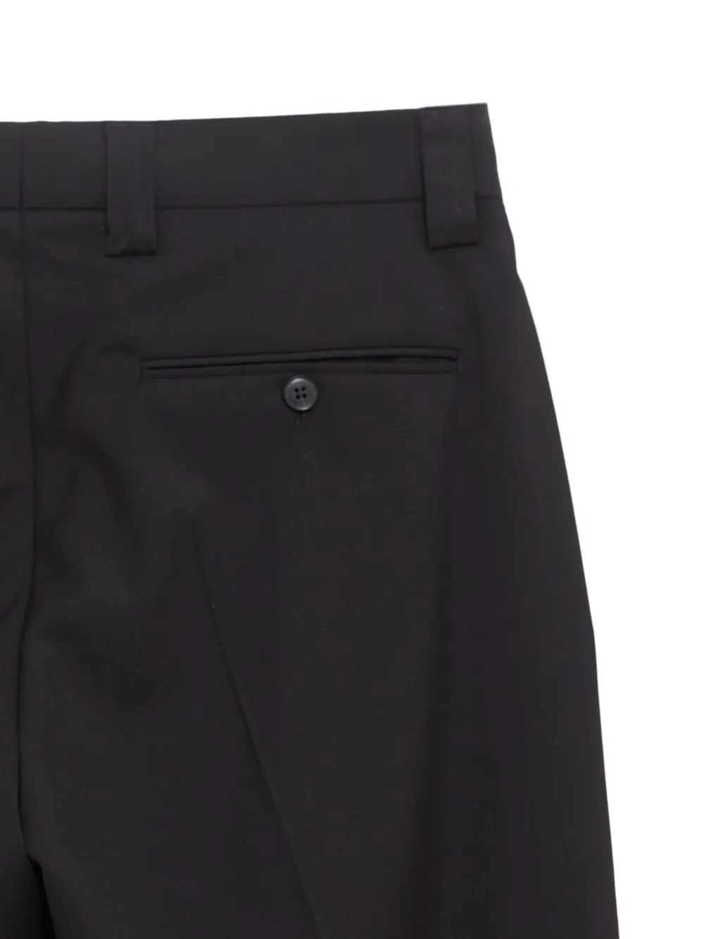Mfpen Wool Trousers In Black