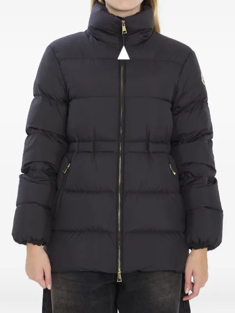 Moncler logo-patch puffer jacket