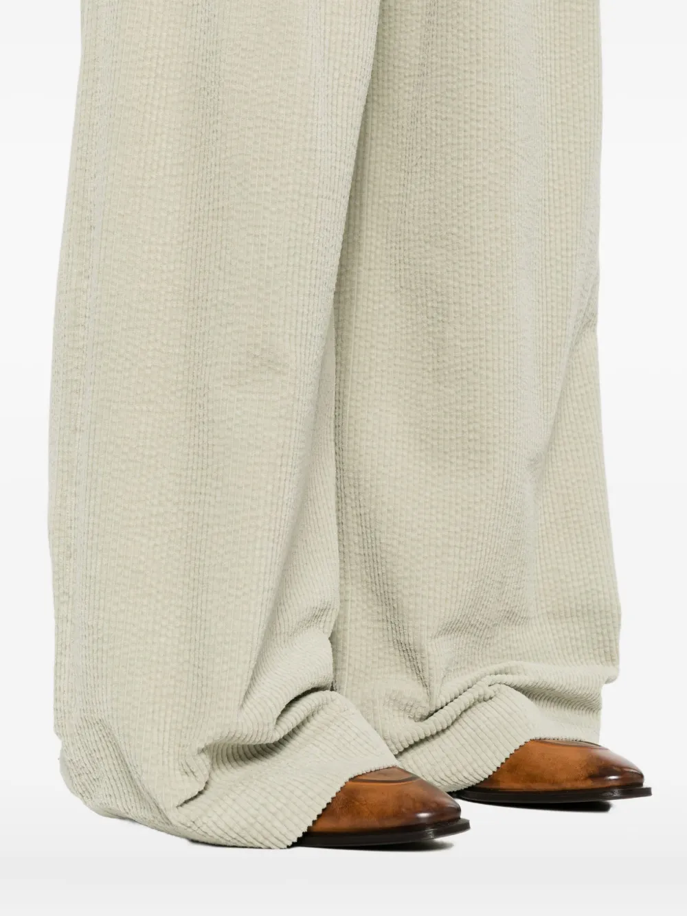 Christian Wijnants Pleated Palazzo Pants In Neutral