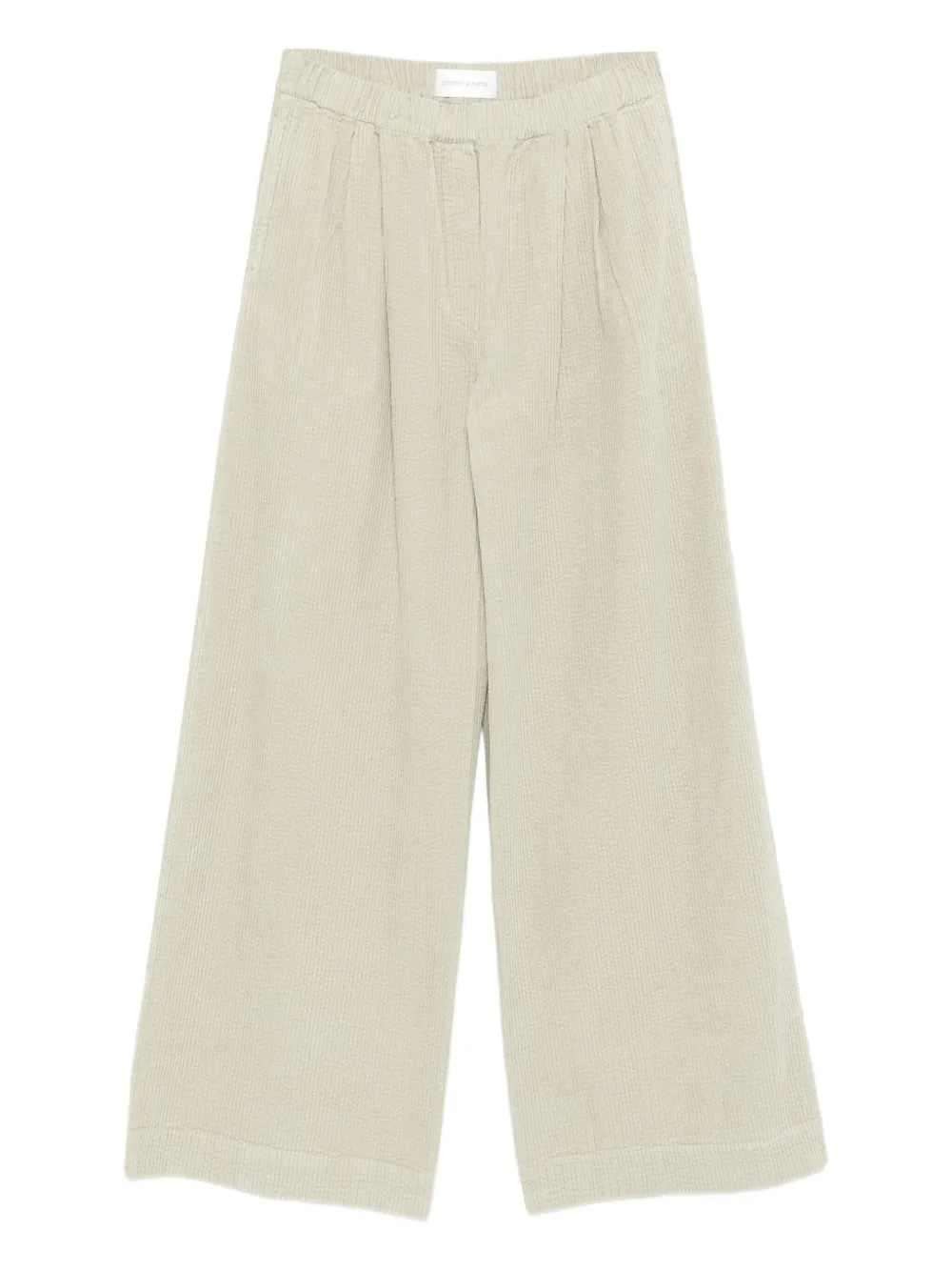 Christian Wijnants プリーツ ワイドパンツ - グリーン Christian Wijnants プリーツ ワイドパンツ - グリーン
