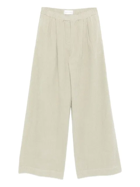 Christian Wijnants pantalones palazzo con pliegues