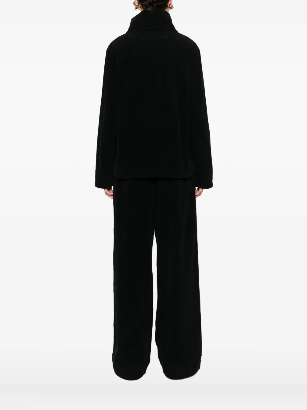 Christian Wijnants Roll-neck Sweater In Black