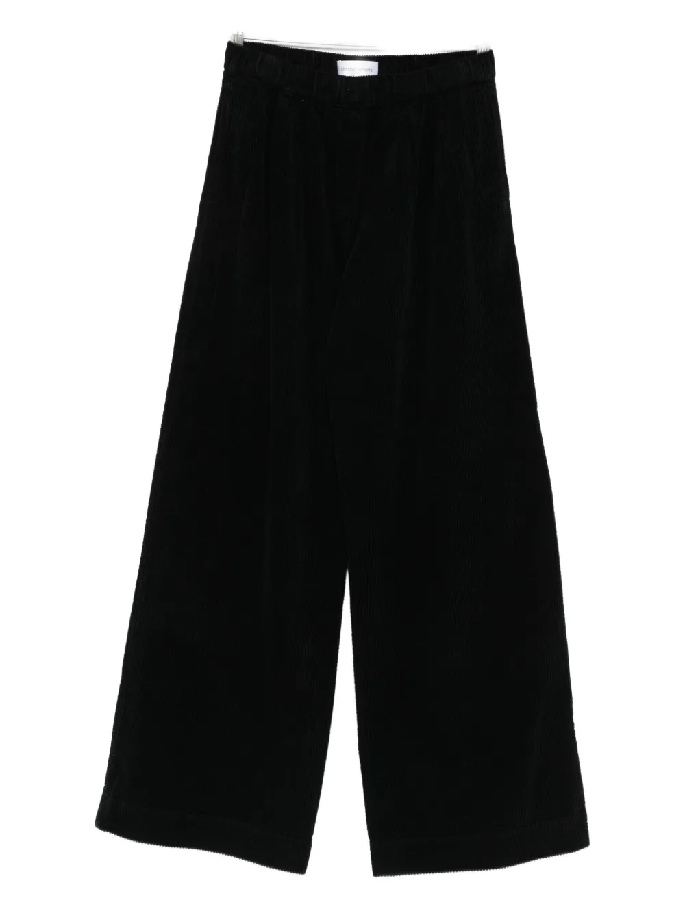 Christian Wijnants Corduroy Straight Trousers In Black