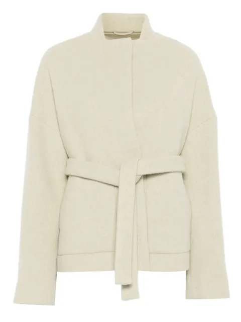 Christian Wijnants tie-waist single-breasted coat