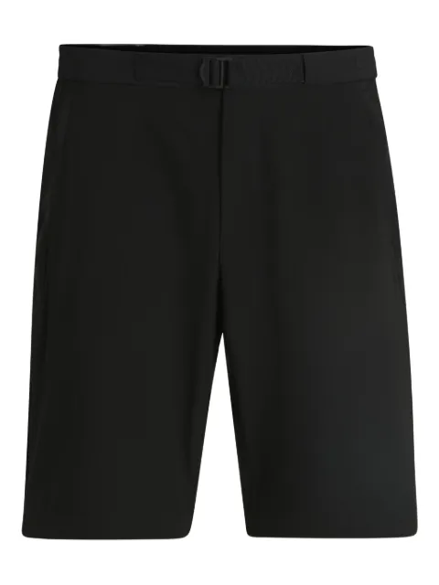 BOSS Short de algodão com cinto