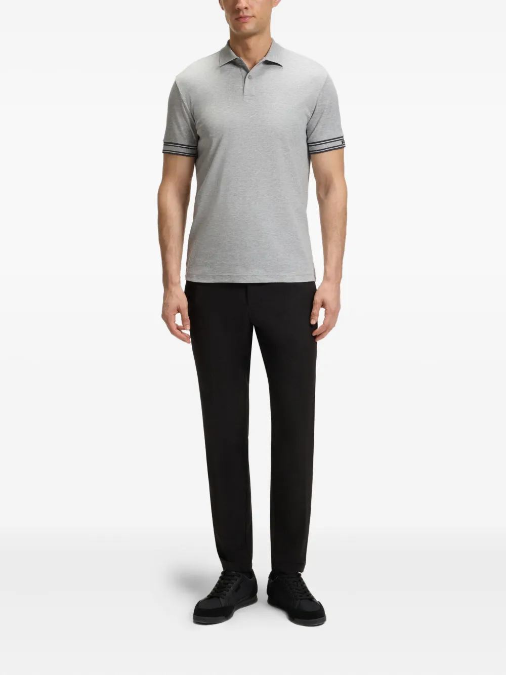 BOSS Camisa polo com punhos dobrados | Image 2