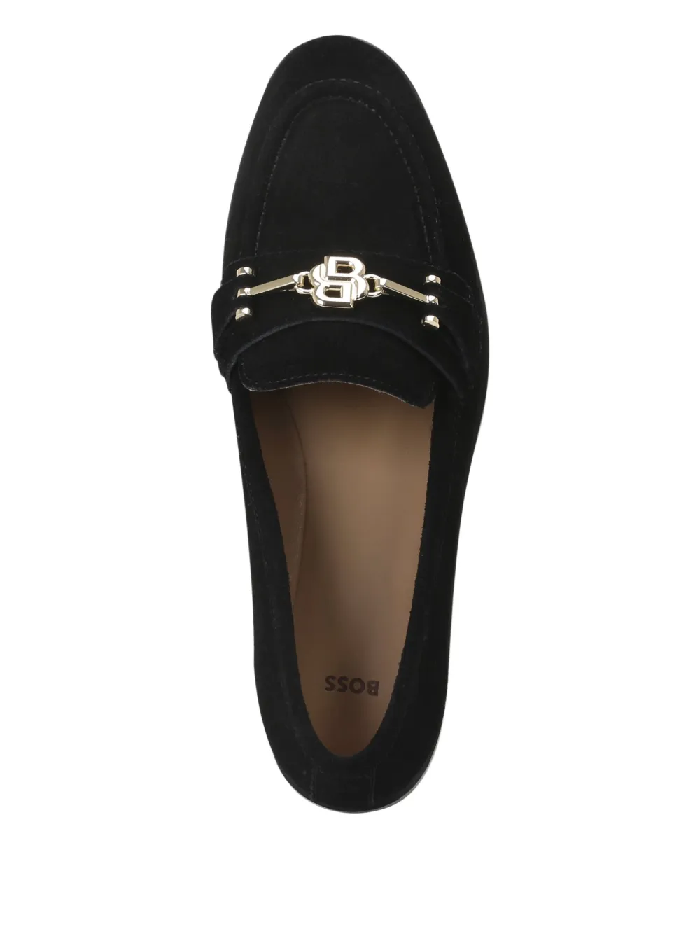 BOSS Helyan suede pumps Black