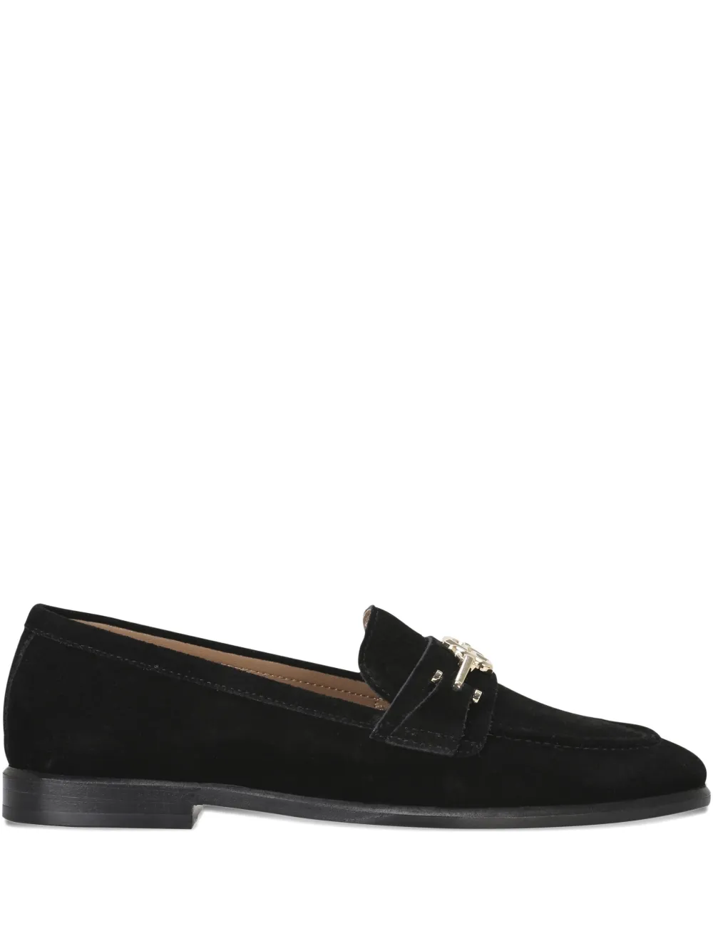BOSS Helyan suede pumps Black