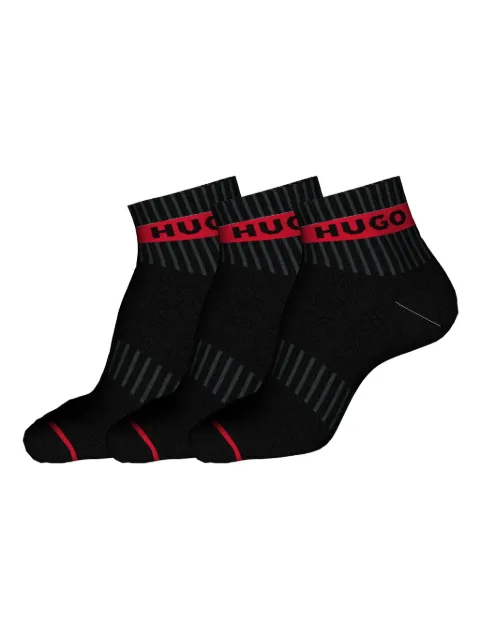 HUGO Par de meias listradas