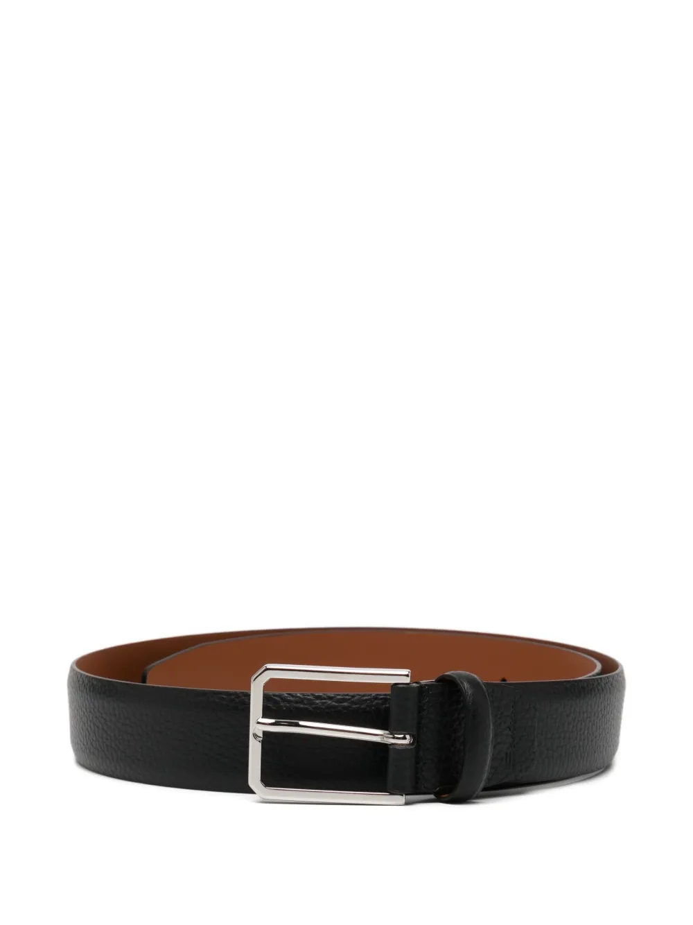Santoni cinturón de piel | negro | Image 1