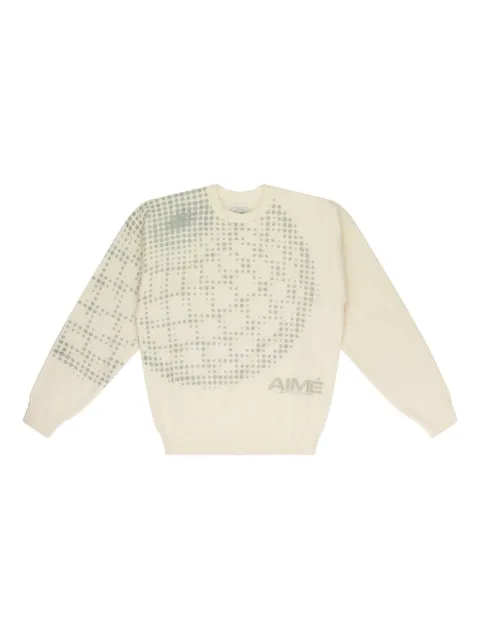 Aimé Leon Dore geo-print crewneck sweater