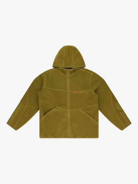 Aimé Leon Dore hoodie texturizada con cierre en colaboración con New Balance
