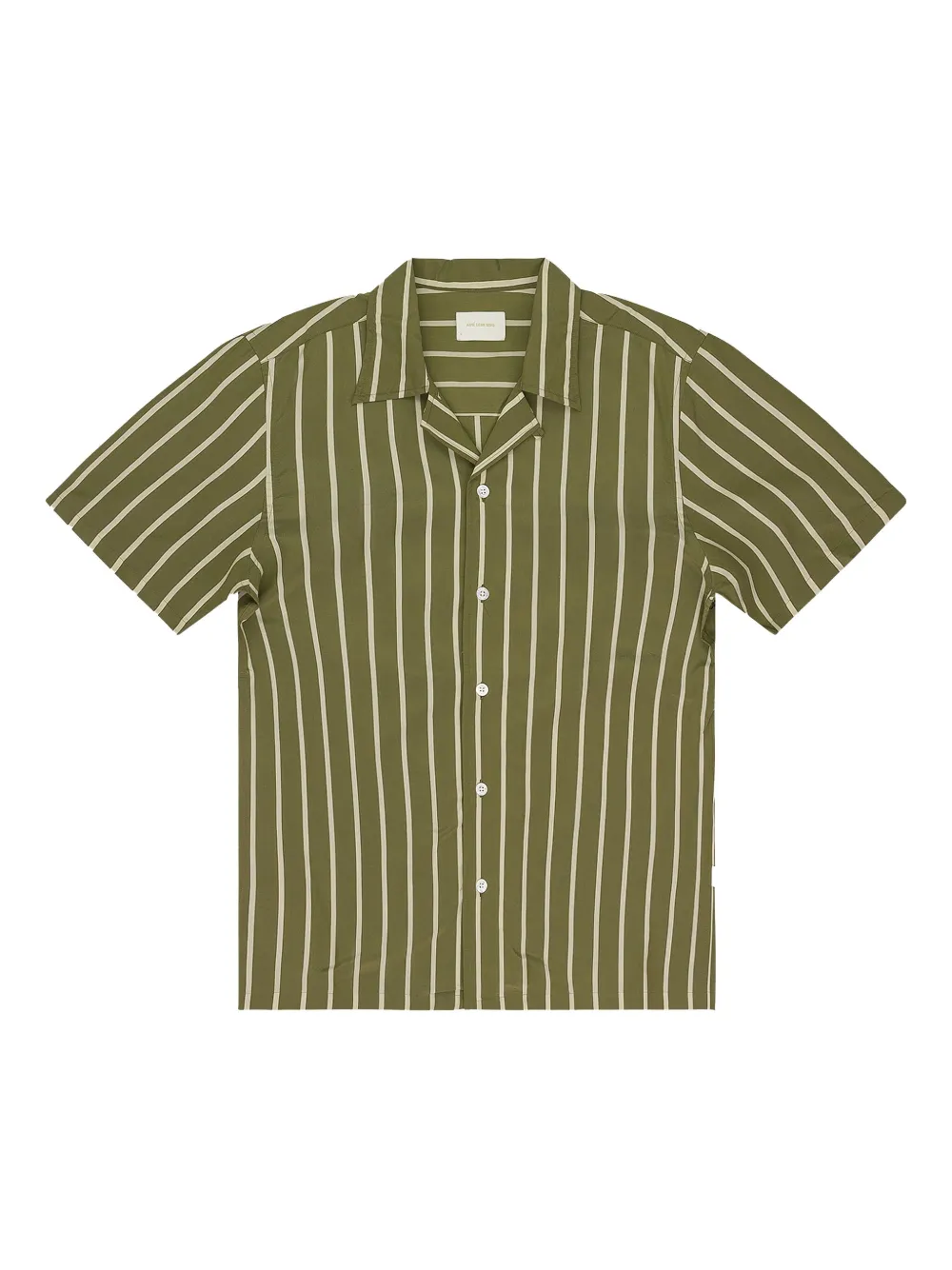 Aimé Leon Dore Striped Shirt In Green