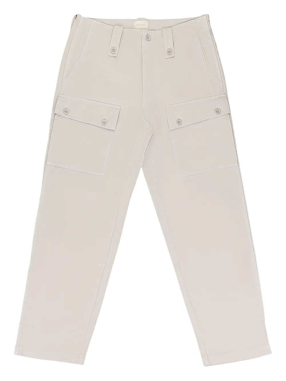 Aimé Leon Dore Off-white Garment Dyed Fatigue Pants In Neutral
