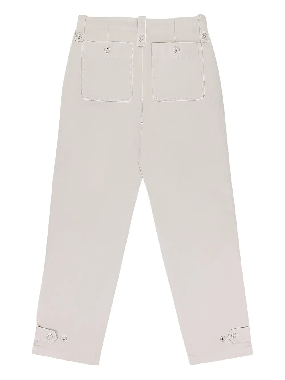Aimé Leon Dore Off-white Garment Dyed Fatigue Pants In Neutral