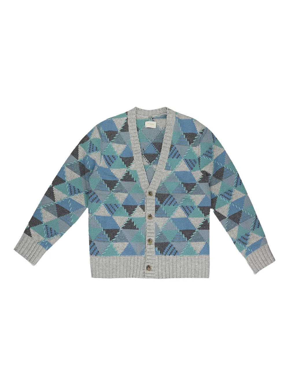 Aimé Leon Dore Wool Cardigan In Blue