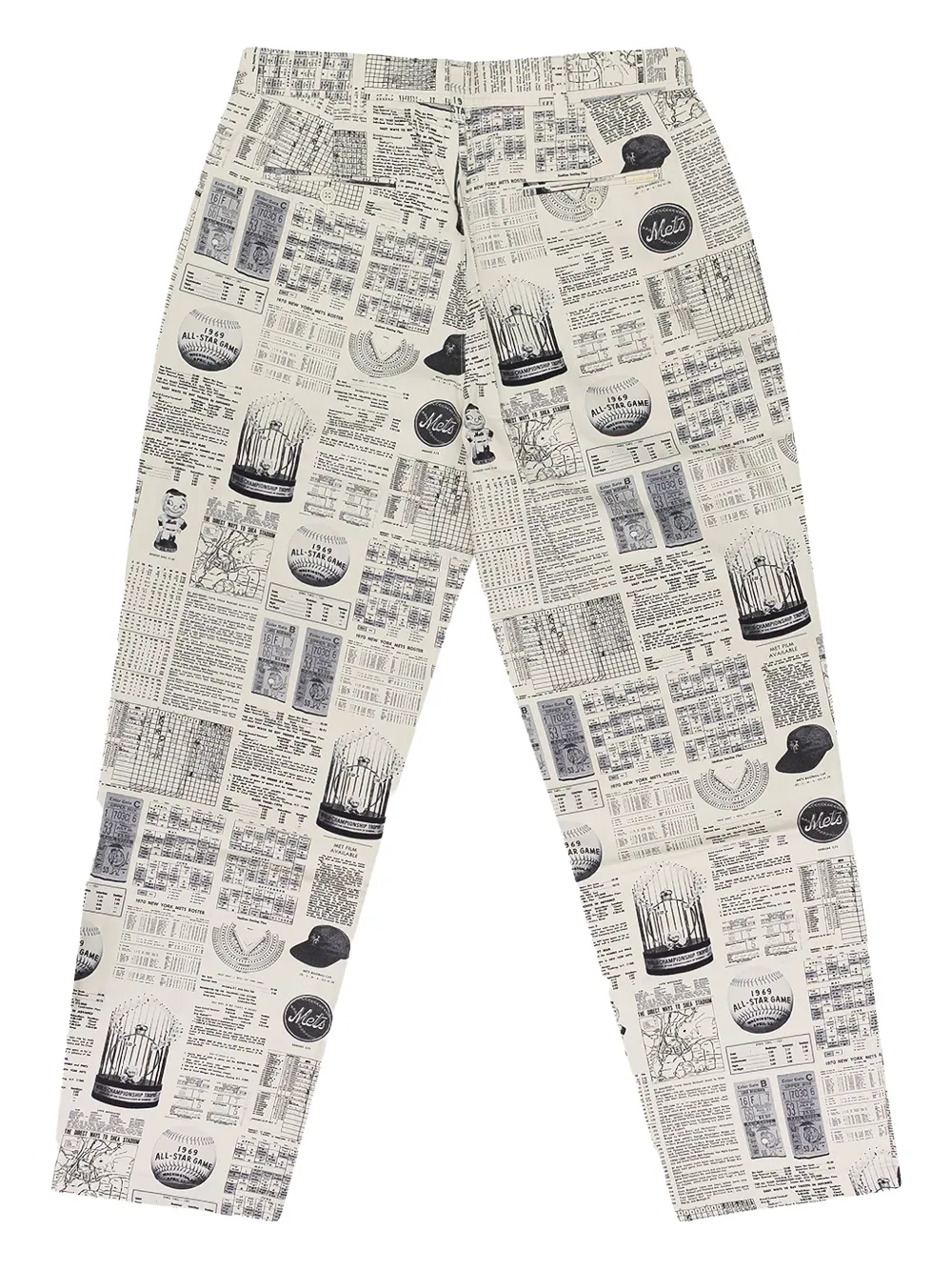 Aimé Leon Dore New York Mets straight broek - Grijs