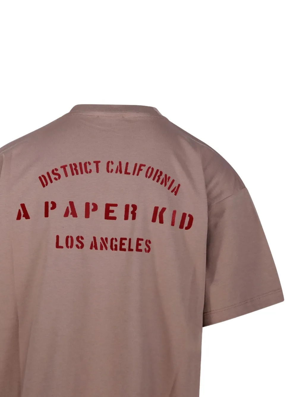 A Paper Kid T-shirt met print Bruin