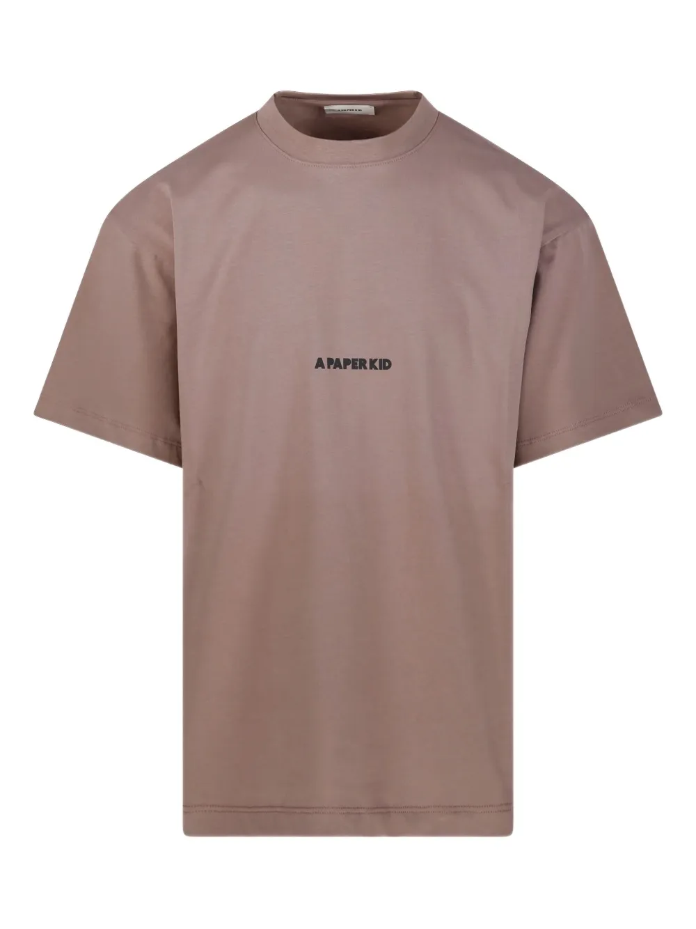 A Paper Kid logo-print T-shirt | Neutrals | Image 1