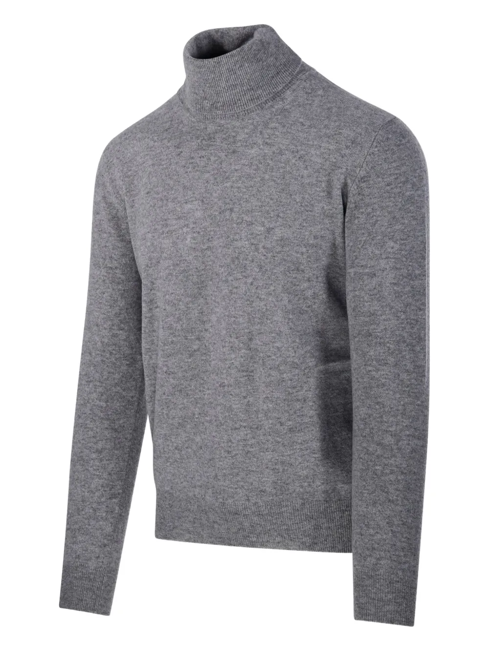 Altea Refined Virgin Wool Turtleneck In Gray