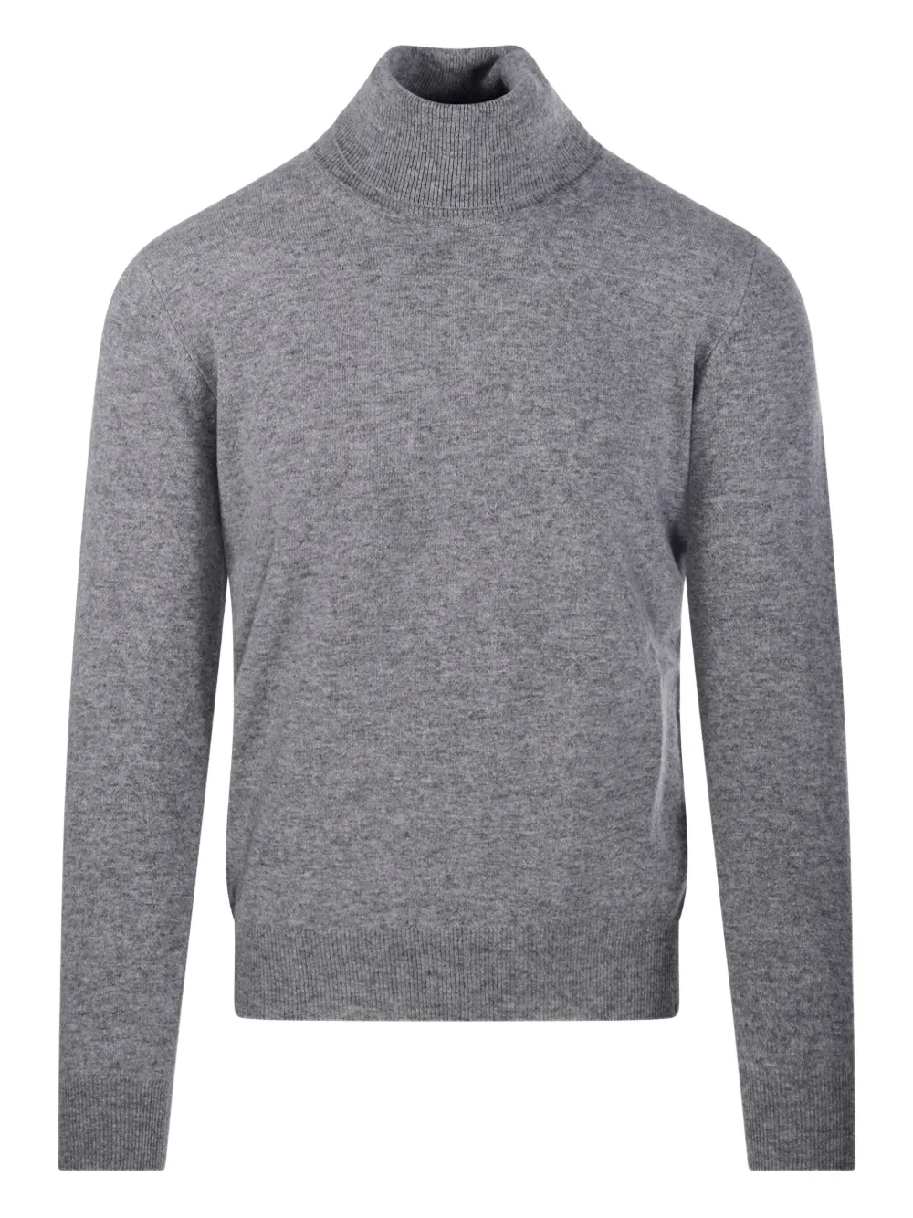 Altea Refined Virgin Wool Turtleneck In Gray