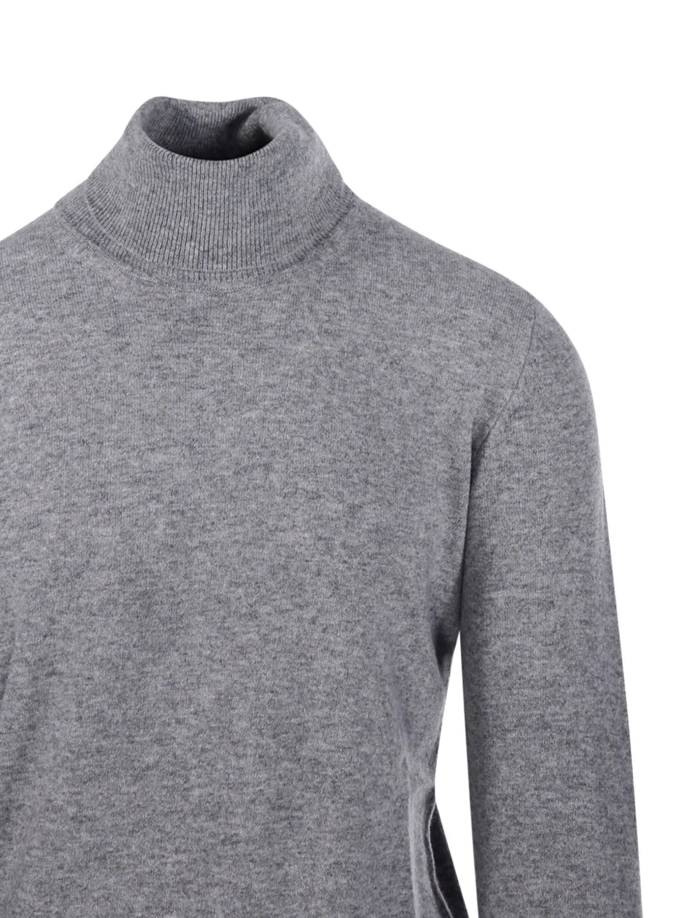 Altea Refined Virgin Wool Turtleneck In Gray