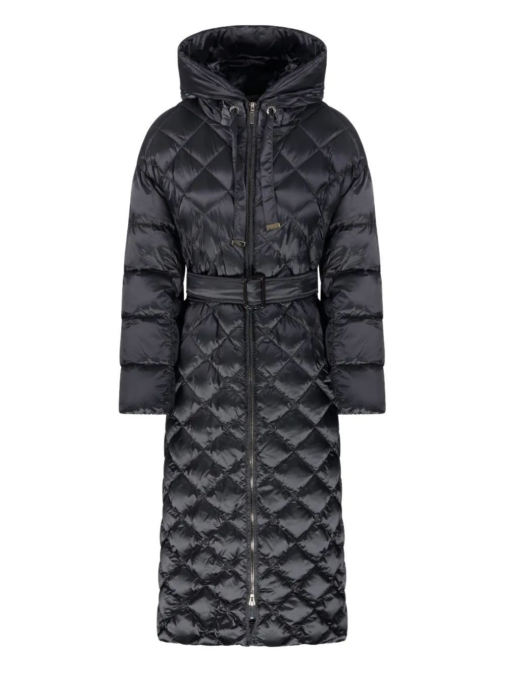 Max Mara ベルテッド コート - グレー Max Mara ベルテッド コート - グレー