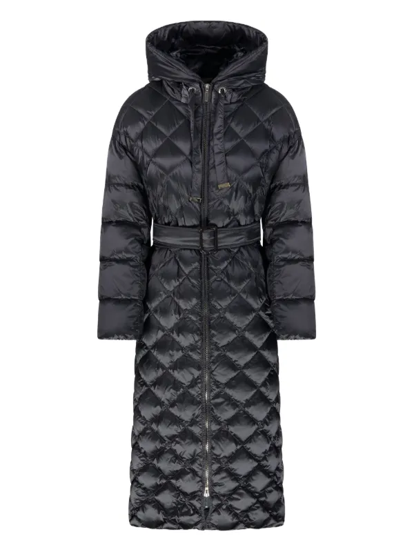 Max Mara ベルテッド コート | グレー | FARFETCH JP