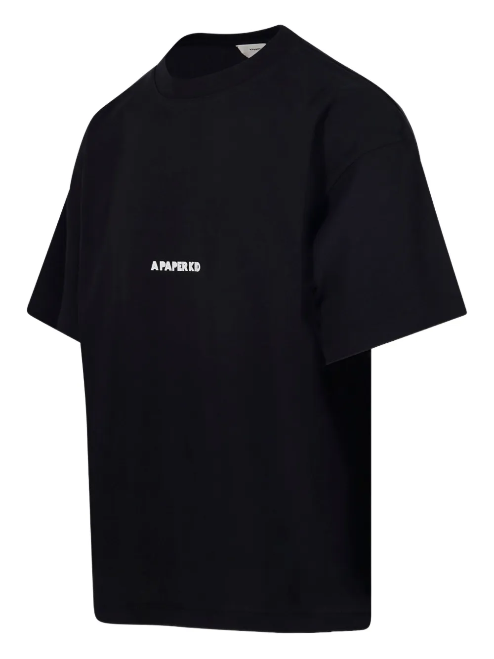 A Paper Kid Man T-shirt Black Size M Cotton In Black