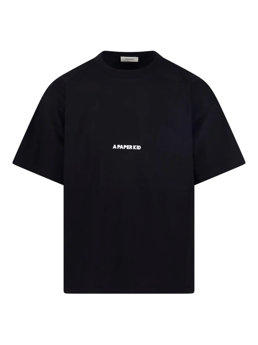 A Paper Kid Man T-shirt Black Size M Cotton In Black