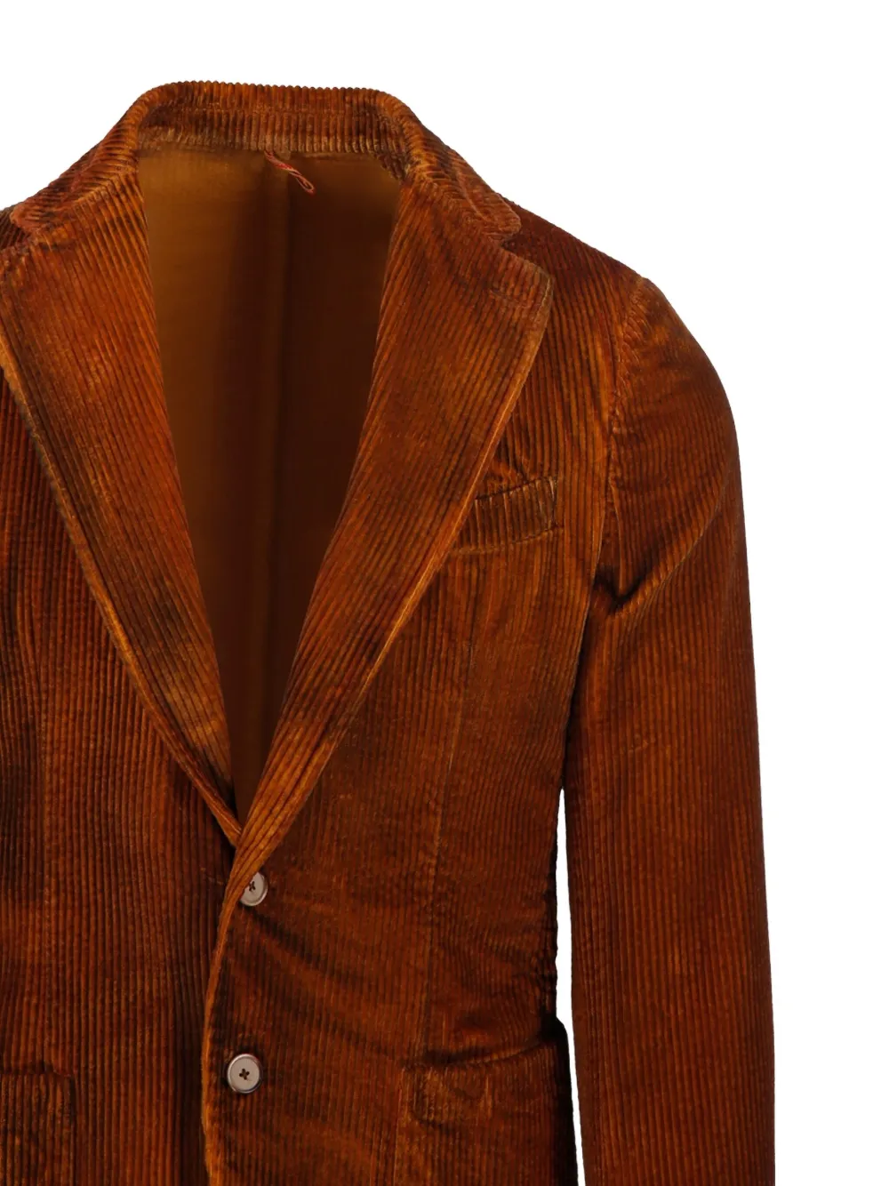 Santaniello Ribfluwen blazer Oranje