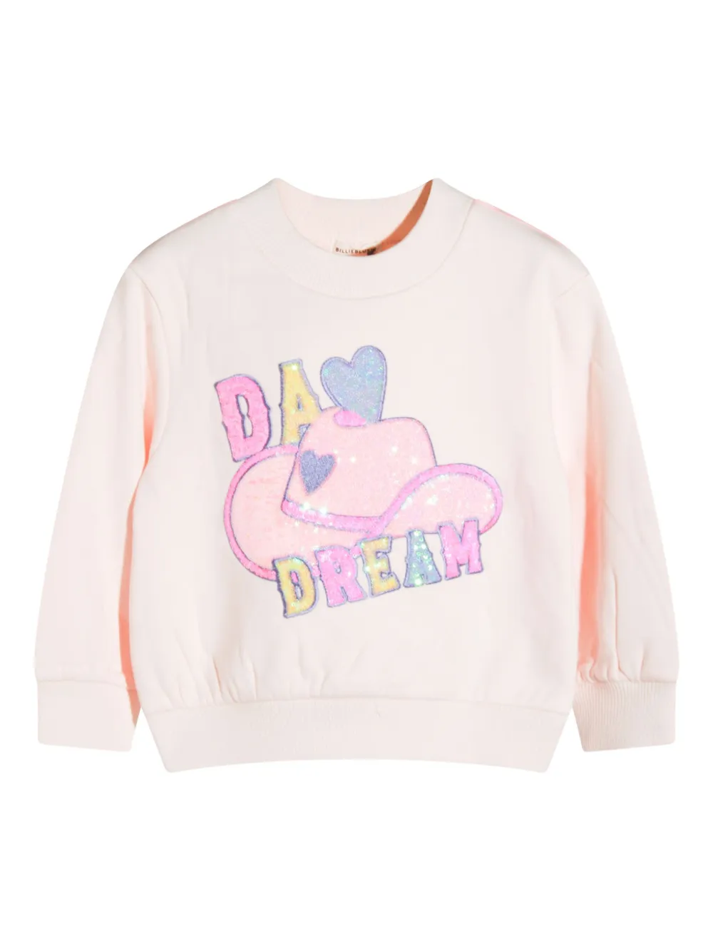 Billieblush glitter heart graphic tee - ピンク Billieblush glitter heart graphic tee - ピンク