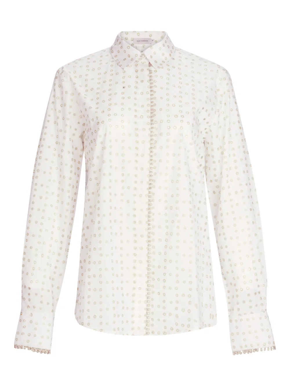 Silvia Tcherassi Naroa cotton shirt | Neutrals | Image 1