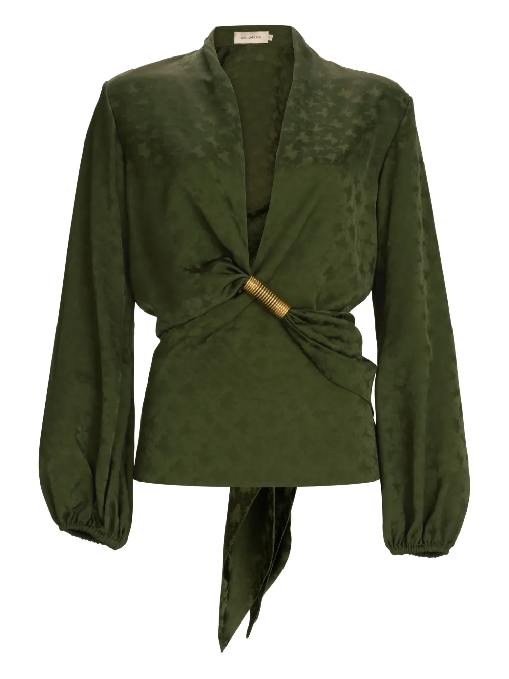 Silvia Tcherassi Elvie blouse | Green | Image 1