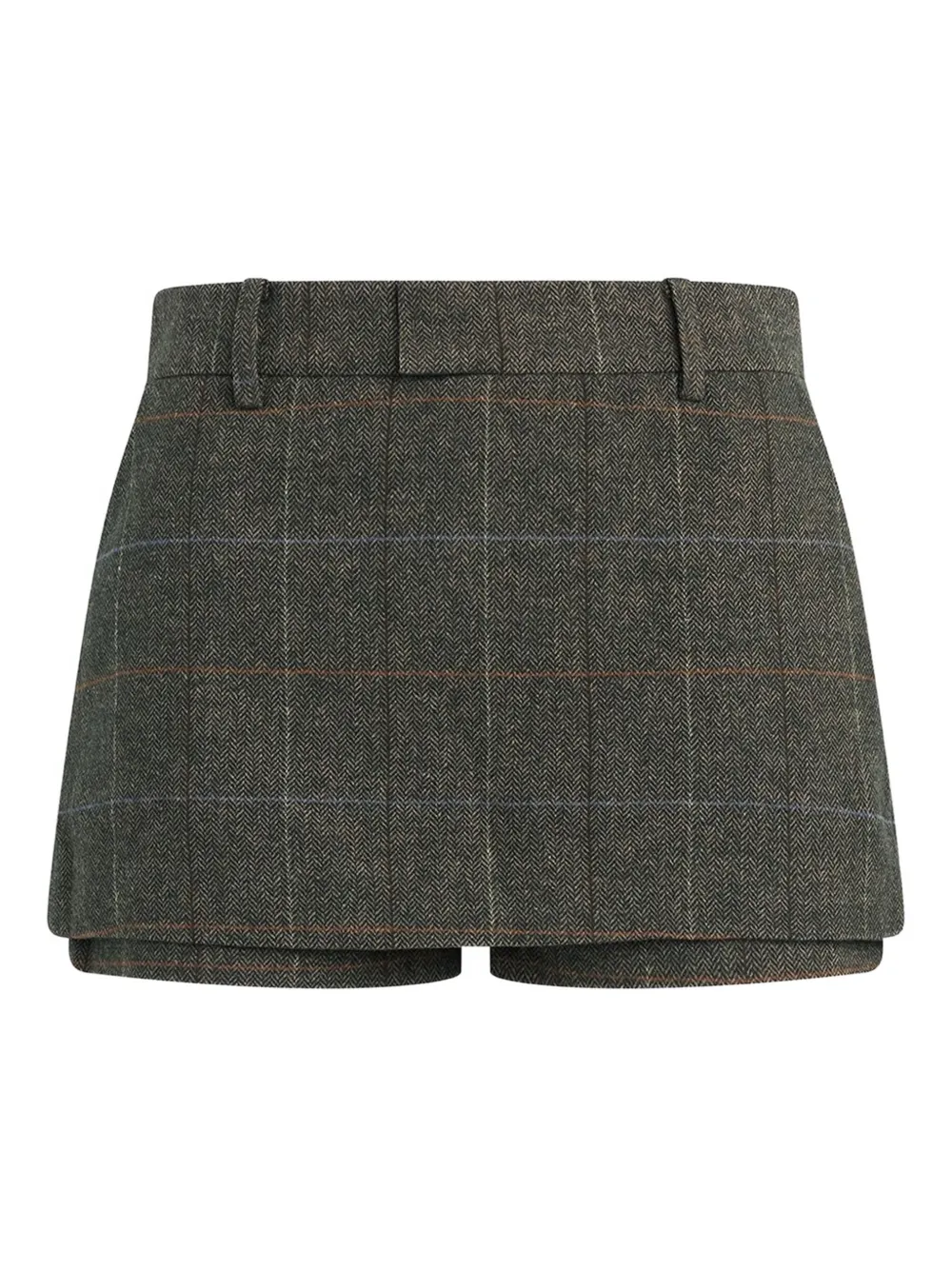 Favorite Daughter Short-saia The Spencer com padronagem xadrez | Cinza | Image 1