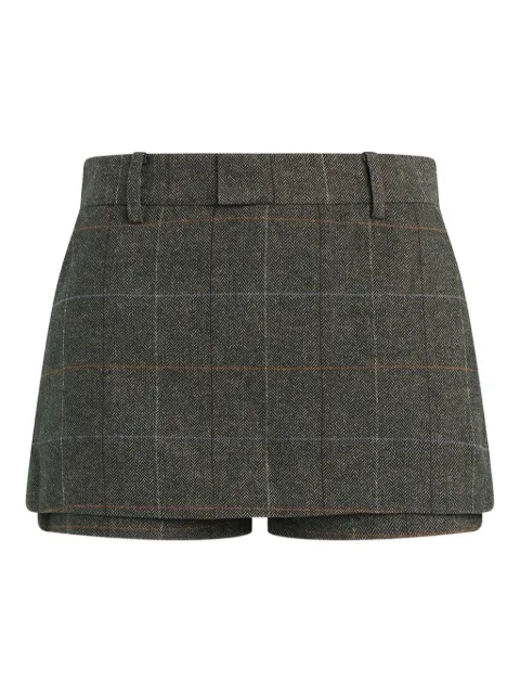Favorite Daughter THE SPENCER plaid-pattern skort