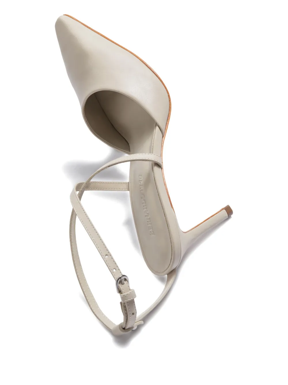 Bernardo 1946 Yazmin Pointed-toe Heeled Pumps In Gray