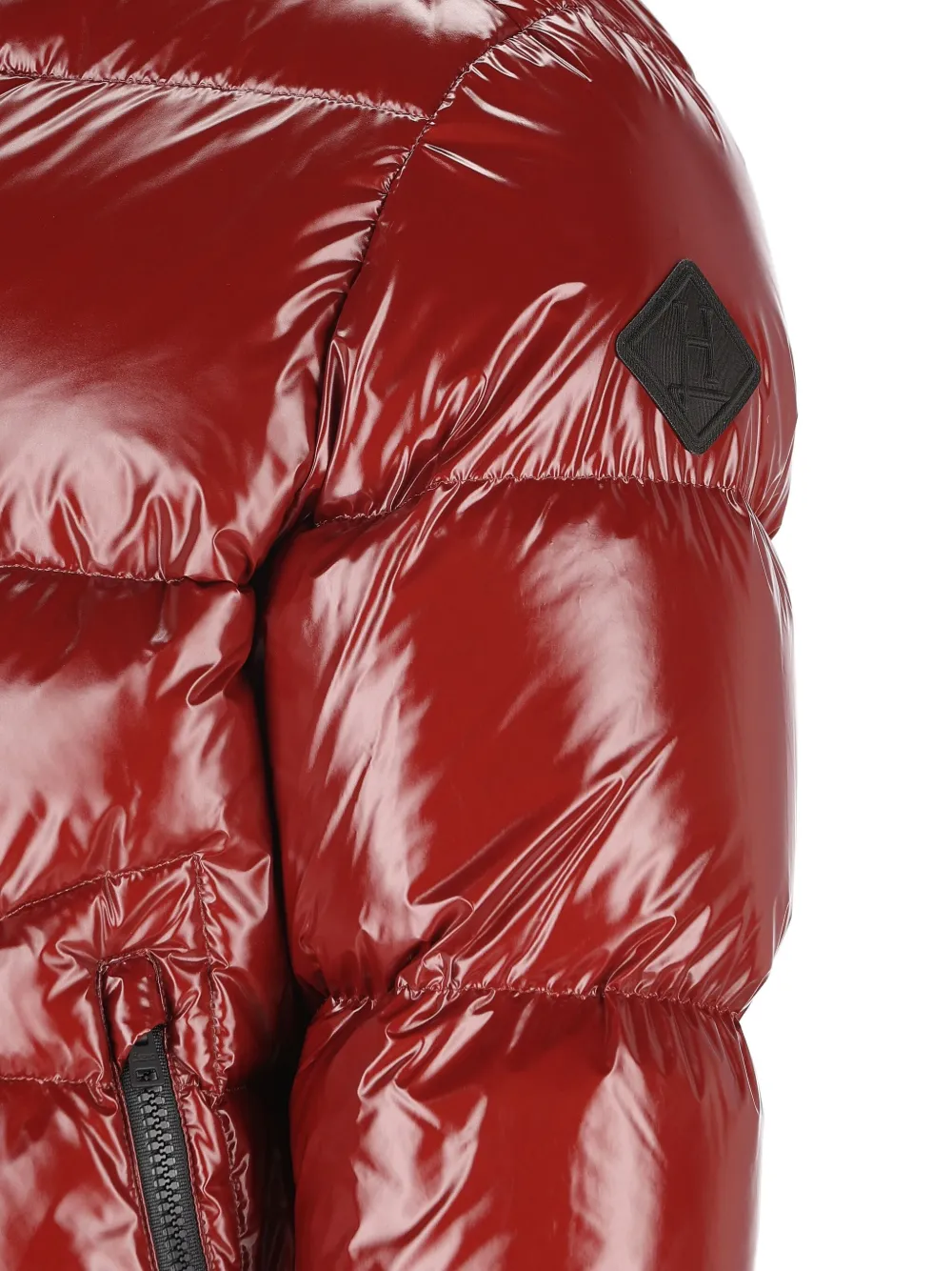 Herno Donsjack met capuchon Rood