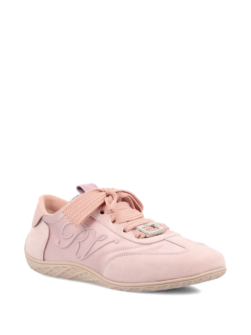 Roger Vivier Viv embroidered buckle sneakers | Low-Tops | Image 2