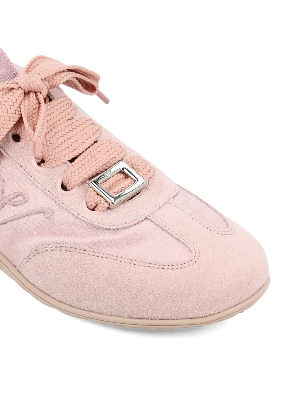 Viv Embroidered Buckle Sneakers