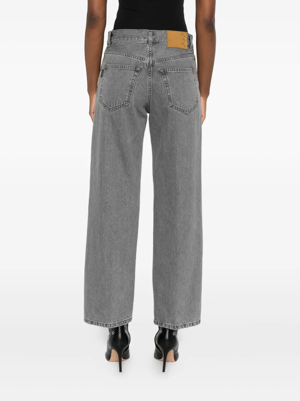 Haikure Jeans met vlakken Grijs