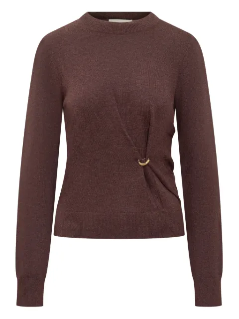 ISABEL MARANT pull à détail d'anneau