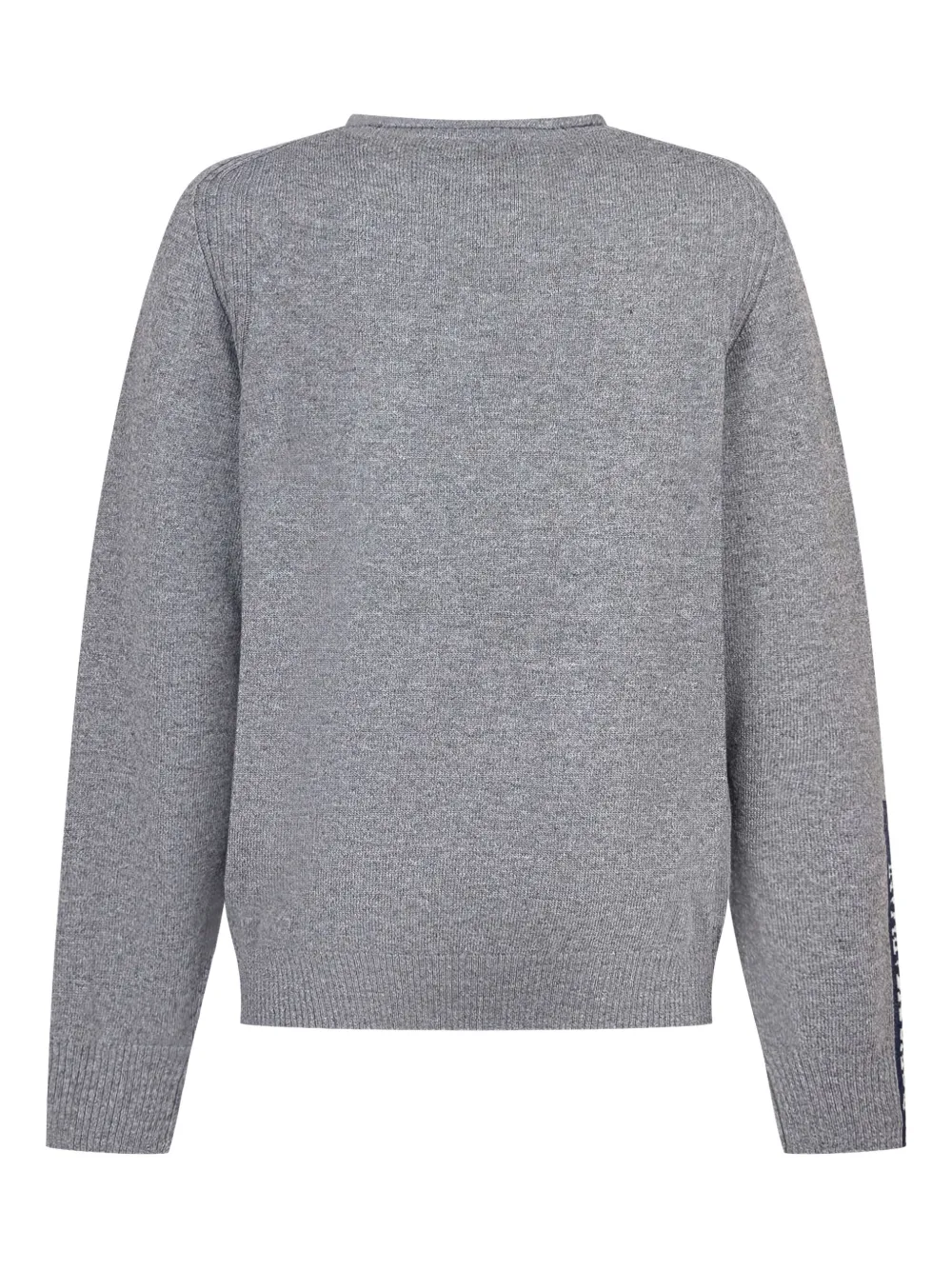 Emporio Armani Kids Trui met intarsia logo Grijs