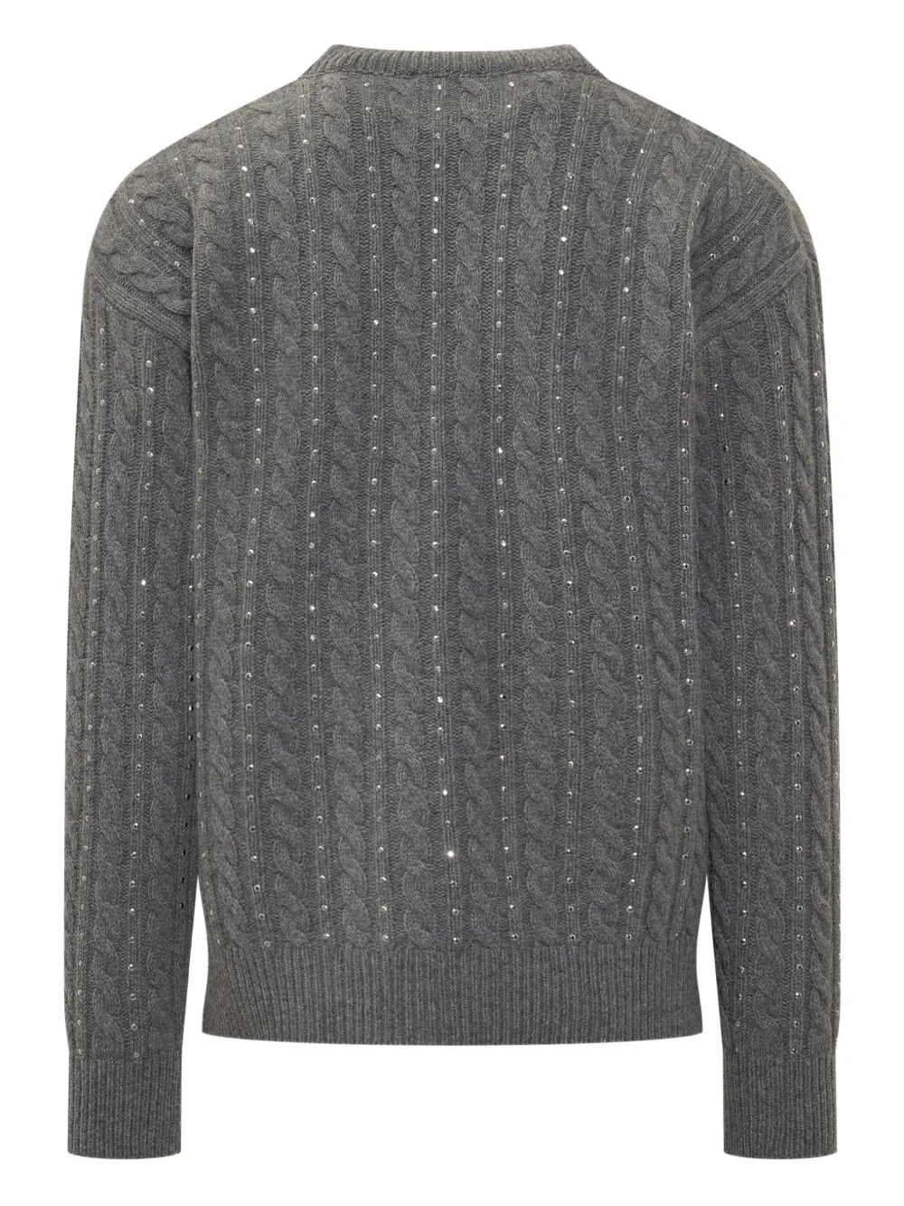 A Paper Kid cable-knit crew-neck sweater | Knitted Sweaters | Image 2