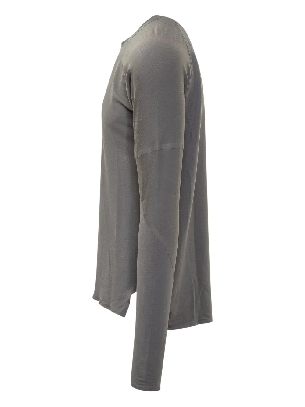 Y-3 Long-sleeved T-shirt In Gray