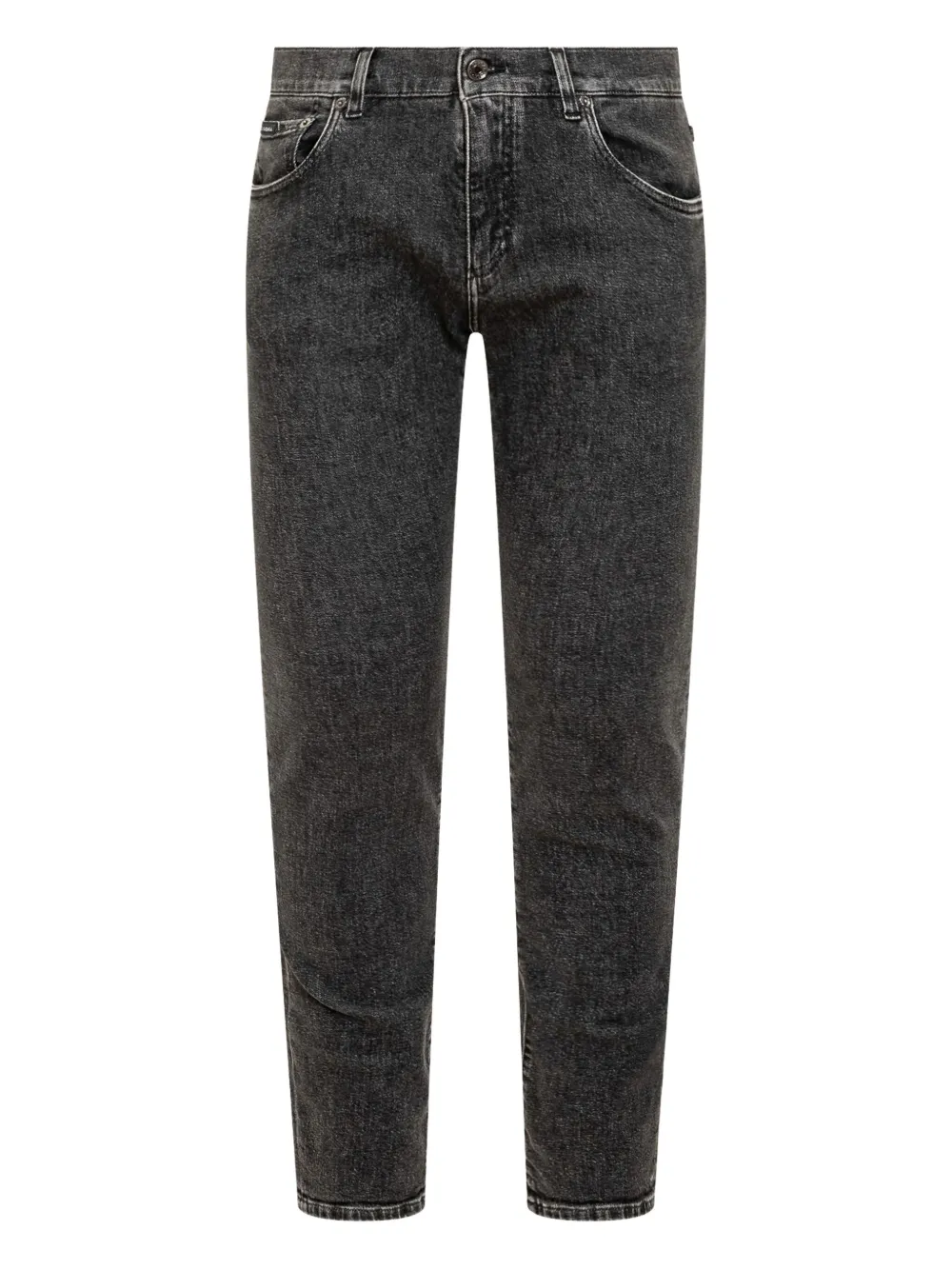Dolce & Gabbana metal plaque jeans | Grey | Image 1